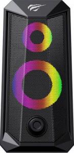 Głośniki komputerowe Havit SK202 2.0 RGB (czarne) 5