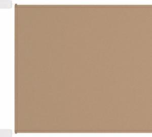 vidaXL vidaXL Markiza pionowa, kolor taupe, 60x270 cm, tkanina Oxford 1