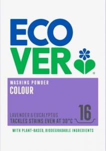 Ecover Proszek do prania kolorowych tkanin Lavender & Eucalyptus 1,2 kg 1