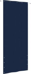 vidaXL vidaXL Parawan balkonowy, niebieski, 100x240 cm, tkanina Oxford 1