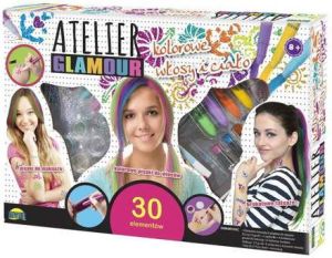 Dromader Atelier Glamour - Kolorowe włosy i ciało 1