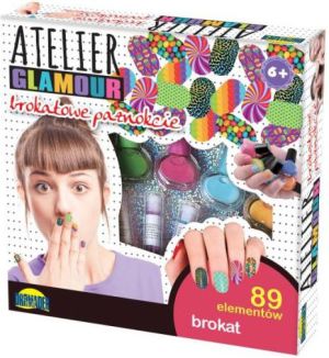 Dromader Atelier Glamour Brokatowe paznokcie (00861) 1