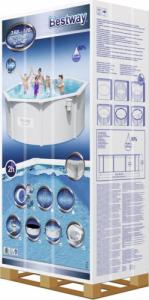 Bestway Basen Panelowy 12FT 360x120 cm HYDRIUM Pompa Piaskowa 7