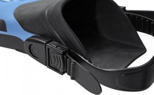 Bestway Zestaw Do Nurkowania Maska, Rurka, Płetwy Niebieski 3