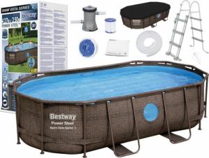 Bestway Basen stelażowy 427x250x100 10w1 56714 1