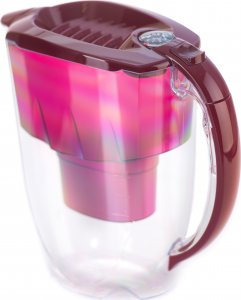 Dzbanek filtrujący Aquaphor Dzbanek filtrujący Amethyst 2.8 l z licznikiem + wkład B25 Maxfor plus, wiśniowy 2