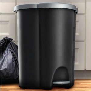 Kosz na śmieci Curver do segregacji na pedał 40L czarny (254540) 9