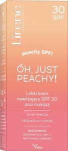 Lirene LIRENE_Oh, Just Peachy! lekki krem nawilżający pod makijaż SPF30 Brzoskwinia 50ml 1