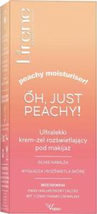Lirene LIRENE_Oh, Just Peachy! ultralekki krem-żel rozświetlający pod makijaż Brzoskwinia 50ml 1