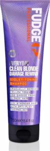 Fudge  FUDGE_Every Day Clean Blonde Damage Rewind Shampooo regenerujący i lekko tonujący szampon do włosów blond 250ml 1