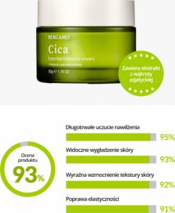 Bergamo Essential Intensive Cream ujędrniający krem do twarzy Cica 50g 4