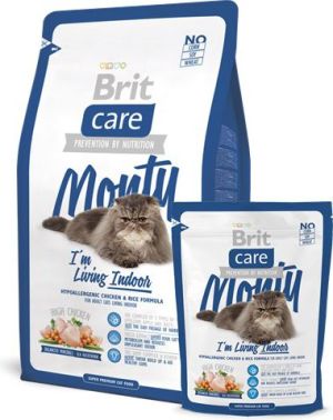 Brit Care Cat Monty I'm Living Indoor 2kg 1