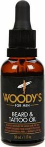 Woodys WOODYS_Beard &amp; Tattoo Oil nawilżający olejek do brody skóry i pielegnacji tatuaży 30ml 1