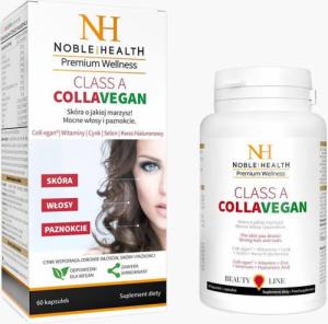 Noble Health NOBLE HEALTH_Premium Wllness Class A Colla Vegan suplement diety na mocne włosy skórę i paznokcie 60 kapsułek 1