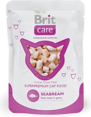 Brit Care Cat Seabream Pouch 80g 1