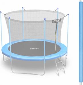 Neo-Sport Słupek górny do trampoliny z siatką wewnętrzną 6 ft niebieski Neo-Sport 1