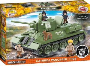 Cobi T34 Czterej Pancerni i Pies (COBI-2485) 1
