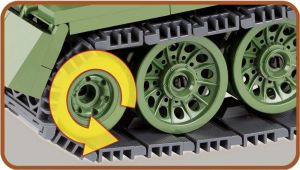 Cobi T34 Czterej Pancerni i Pies (COBI-2485) 4