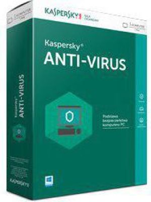 Kaspersky Lab Anti-Virus 1 urządzenie 12 miesięcy  (KL1171PBAFS) 1