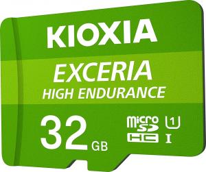 Karta Kioxia Exceria High Endurance MicroSDHC 32 GB Class 10 UHS-I/U1 A1 V10 (LMHE1G032GG2) 2