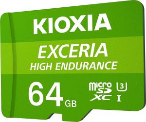 Karta Kioxia Exceria High Endurance MicroSDXC 64 GB Class 10 UHS-I/U3 A1 V30 (LMHE1G064GG2) 2