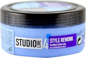 L’Oreal Paris Studio Line Style Rework Architect Shine Wax 24H - wosk do włosów 75ml 1