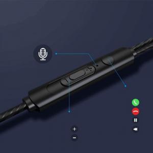 Słuchawki Alogy Alogy Kabel Lightning do AUX mini jack 3.5mm 100cm Czarny uniwersalny 5