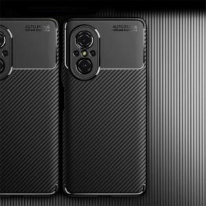 Alogy Alogy Etui na telefon do Huawei Nova 9 SE Rugged Armor obudowa TPU Carbon Black uniwersalny 10