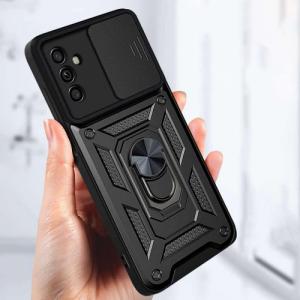 Alogy Alogy Camshield Stand Ring Etui obudowa z osłonką na aparat do Samsung Galaxy S21 Ultra uniwersalny 6