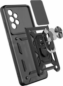 Alogy Alogy Camshield Stand Ring Etui na telefon z osłonką na aparat do Samsung Galaxy A33 5G uniwersalny 3