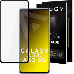 Alogy Alogy Full Glue case friendly Szkło hartowane do etui do Samsung Galaxy A53 / A53 5G Czarne uniwersalny 1