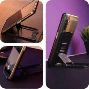 Alogy Alogy regulowany stojak na telefon składana podstawka na biurko Srebrny uniwersalny 8