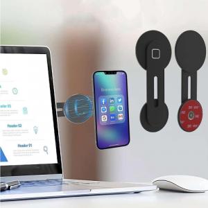 Alogy Alogy Magnetyczny uchwyt na telefon do Magsafe do Apple iPhone 12/ 13 Czarny uniwersalny 4