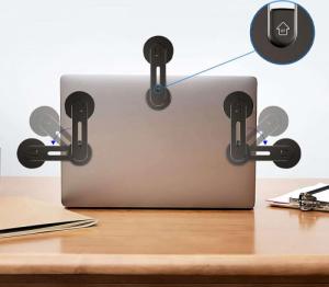 Alogy Alogy Magnetyczny uchwyt na telefon do Magsafe do Apple iPhone 12/ 13 Czarny uniwersalny 7