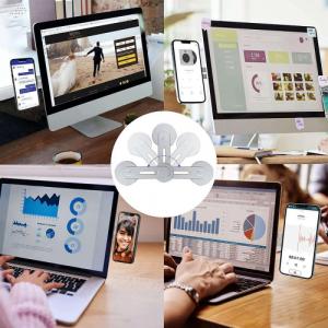 Alogy Alogy Magnetyczny uchwyt na telefon do Magsafe do Apple iPhone 12/ 13 Srebrny uniwersalny 5