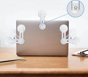 Alogy Alogy Magnetyczny uchwyt na telefon do Magsafe do Apple iPhone 12/ 13 Srebrny uniwersalny 7