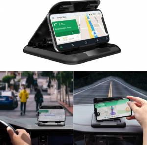 Alogy Alogy Carbon Car Holder Uchwyt samochodowy na telefon GPS na deskę rozdzielczą 6.8 cali uniwersalny 18