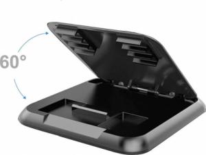 Alogy Alogy Carbon Car Holder Uchwyt samochodowy na telefon GPS na deskę rozdzielczą 6.8 cali uniwersalny 23