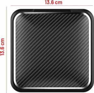 Alogy Alogy Carbon Car Holder Uchwyt samochodowy na telefon GPS na deskę rozdzielczą 6.8 cali uniwersalny 24