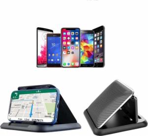 Alogy Alogy Carbon Car Holder Uchwyt samochodowy na telefon GPS na deskę rozdzielczą 6.8 cali uniwersalny 25