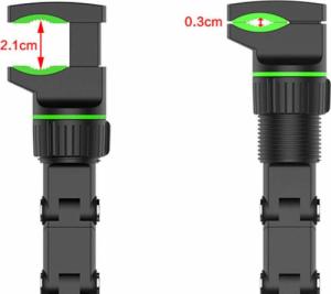 Alogy Alogy Little One Pro Uchwyt samochodowy grawitacyjny do kratki do auta uniwersalny 5