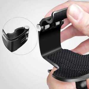 Alogy Alogy 3w1 Uchwyt samochodowy na szybę do kratki na deskę rozdzielczą Czarny uniwersalny 3