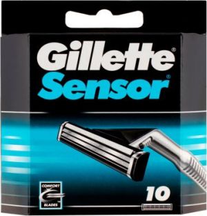 Gillette Sensor Wkład do maszynki do golenia 10szt 1