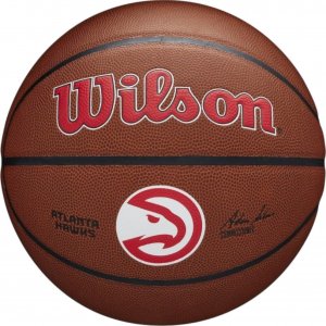 Wilson Wilson Team Alliance Atlanta Hawks Ball WTB3100XBATL Brązowe 7 1