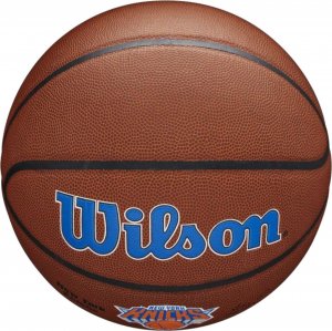 Wilson Piłka do koszykówki Team Alliance New York Knicks Brązowa r. 7 (WTB3100XBNYK) 2