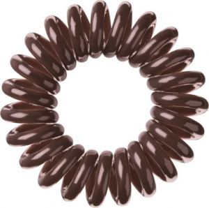 Invisibobble Pretzel Brown (W) brązowe gumki do włosów 3szt 1