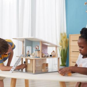 Viga Toys Drewniane Lalki Rodzina Lalek 2