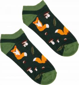 FAVES. Socks&Friends Śmieszne kolorowe skarpetki STOPKI LISKI 36-41 1