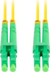 Lanberg PATCHCORD ŚWIATŁOWODOWY SM LC/APC-LC/APC DUPLEX 3.0MM LSZH G657A1 1M ŻÓŁTY LANBERG 3