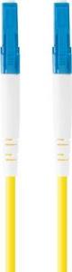 Lanberg PATCHCORD ŚWIATŁOWODOWY SM LC/UPC-LC/UPC SIMPLEX 3.0MM LSZH G657A1 1M ŻÓŁTY LANBERG 3